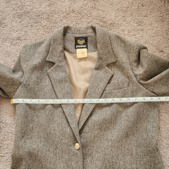Vintage Panther Wool Blazer Jacket Size Medium - Picture 6 of 7